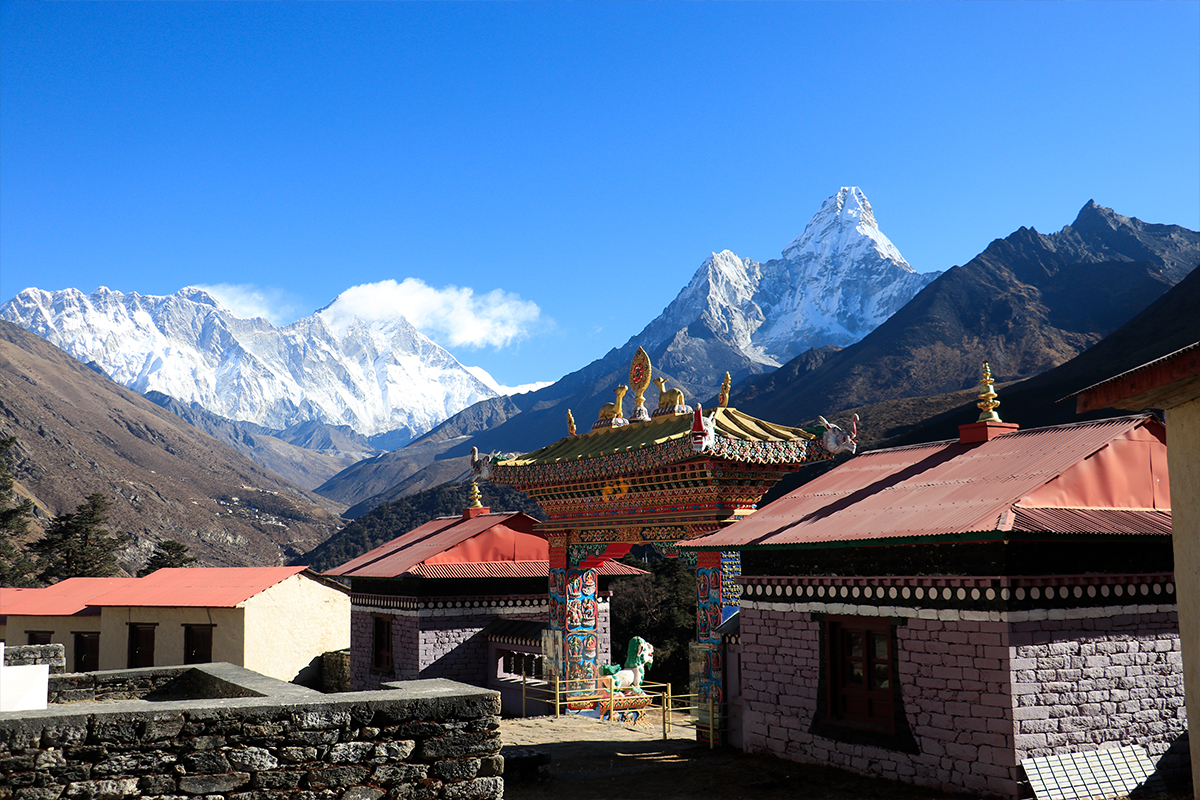 Pangboche Village